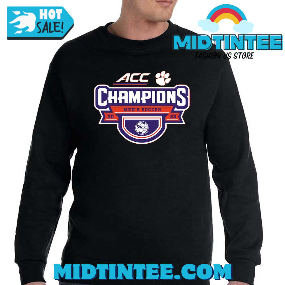 Clemson Tigers Acc Men’S Soccer Conference Tournament Champions Locker Room T-Shirt 30Uf093681 – Utopia Fashion