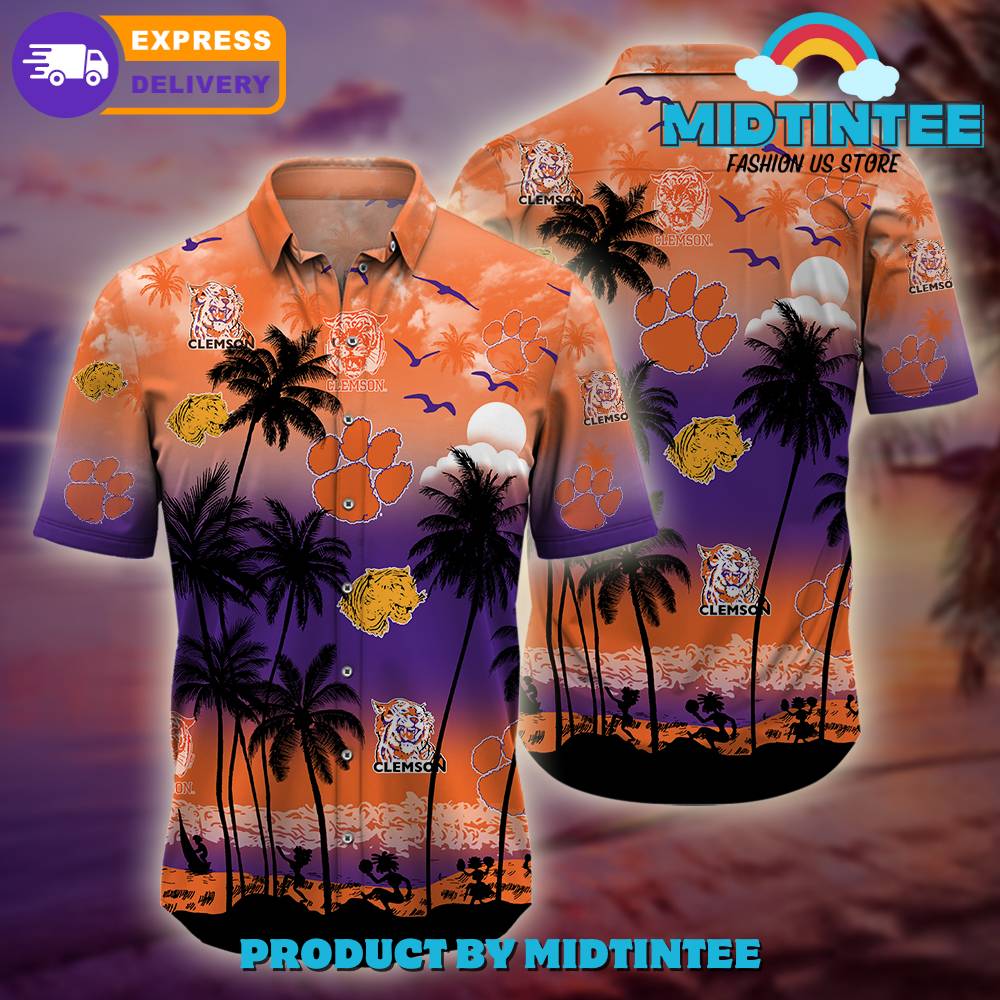 Clemson Tigers Logo Combo Hawaiian Shirt, Shorts 30Uf092739 – Utopia Fashion