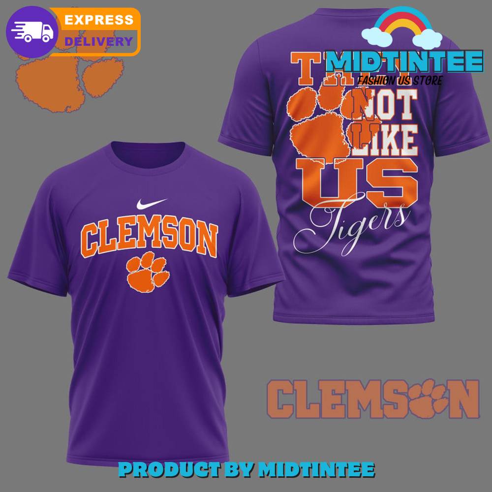 Clemson Tigers They Not Like Us Purple Shirt 30Uf094633 – Utopia Fashion