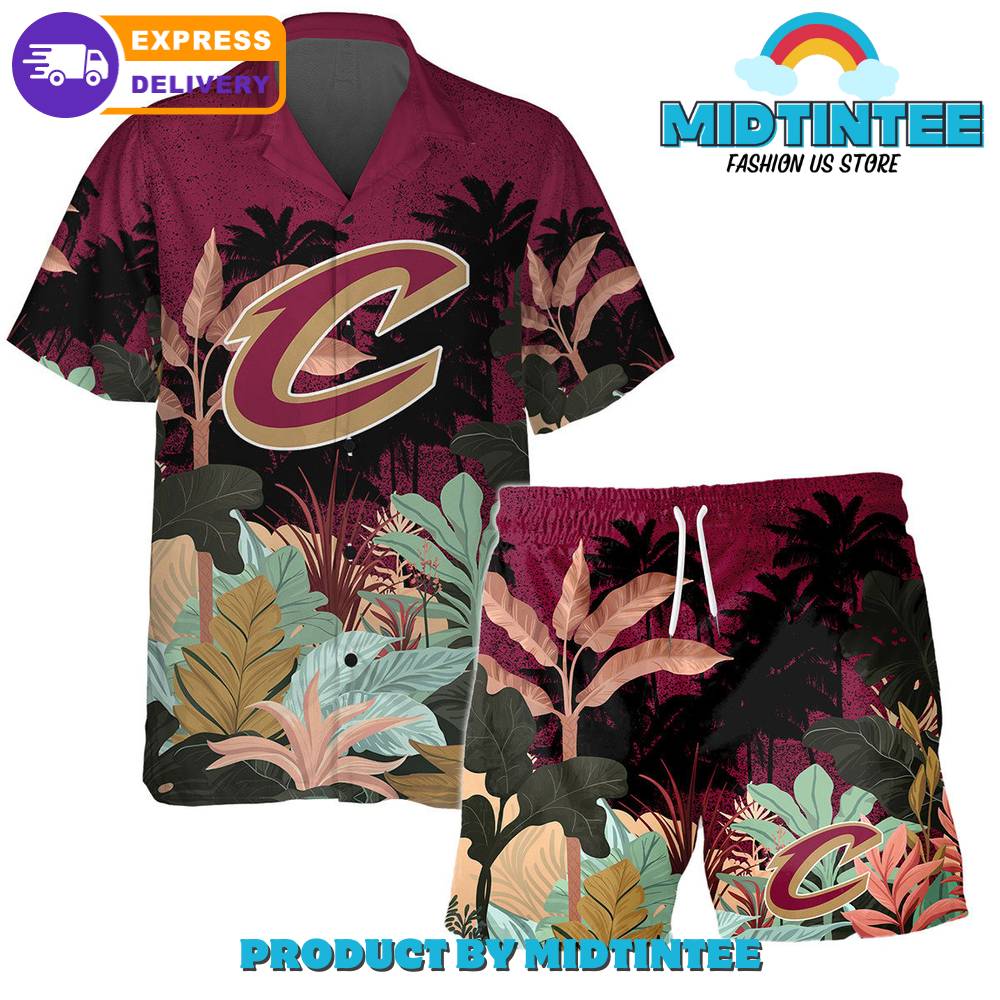 Cleveland Cavaliers Team Pattern Tropical Combo Hawaiian Set 30Uf092747 – Utopia Fashion