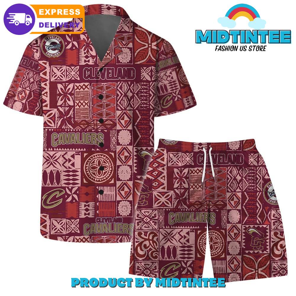 Cleveland Cavaliers Team Tropical Pattern Combo Hawaiian Set 30Uf092748 – Utopia Fashion