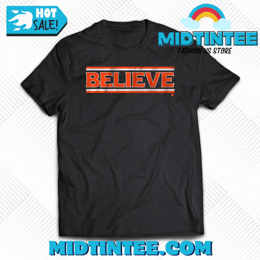 Cleveland Football Believe Shirt 30Uf093683 – Utopia Fashion