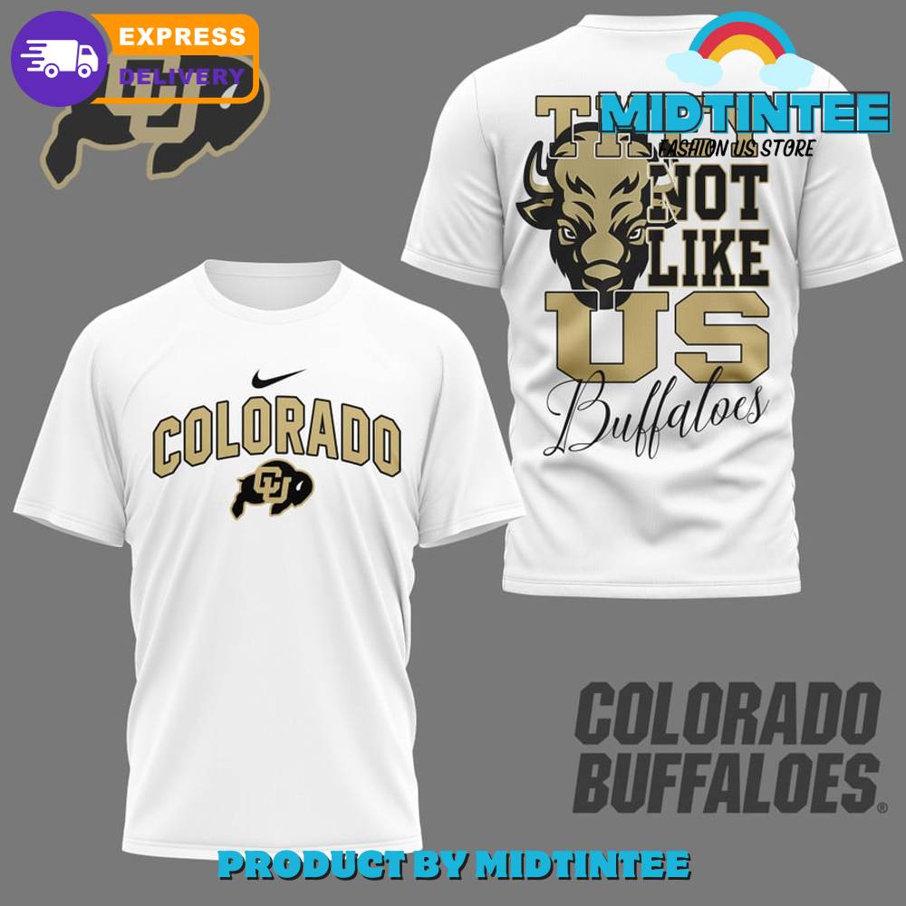 Colorado Buffaloes They Not Like Us White Shirt 30Uf094653 – Utopia Fashion