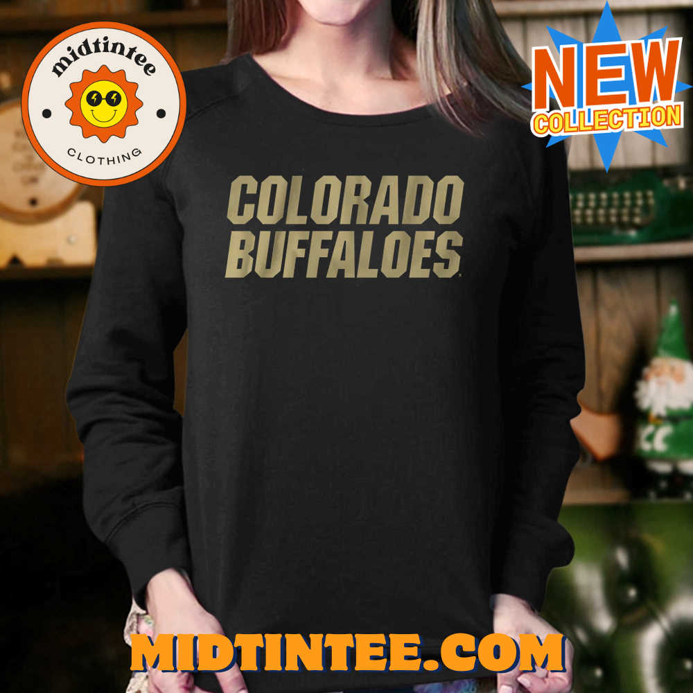 Colorado Buffaloes Wordmark Shirt 30Uf093689 – Utopia Fashion