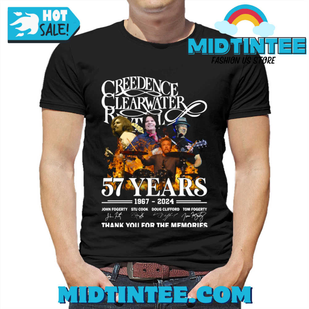 Creedence Clearwater Revival Years – Thank You For The Memories T-Shirt 30Uf093704 – Utopia Fashion