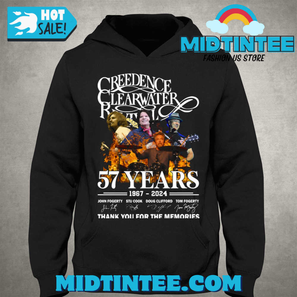 Creedence Clearwater Revival Years – Thank You For The Memories T-Shirt 30Uf093704 – Utopia Fashion