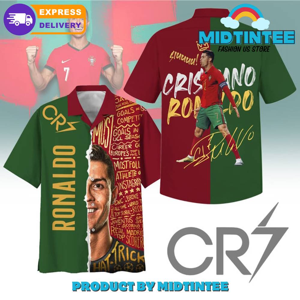 Cristiano Ronaldo Portugal Hawaiian Shirt 30Uf092768 – Utopia Fashion