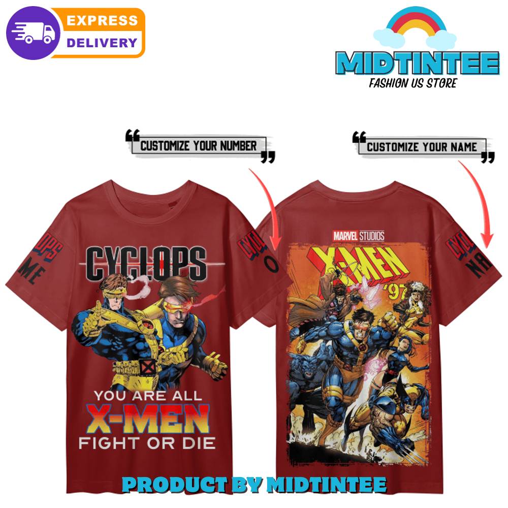 Cyclops You Are All Xmen Fight For Die Shirt 30Uf094663 – Utopia Fashion