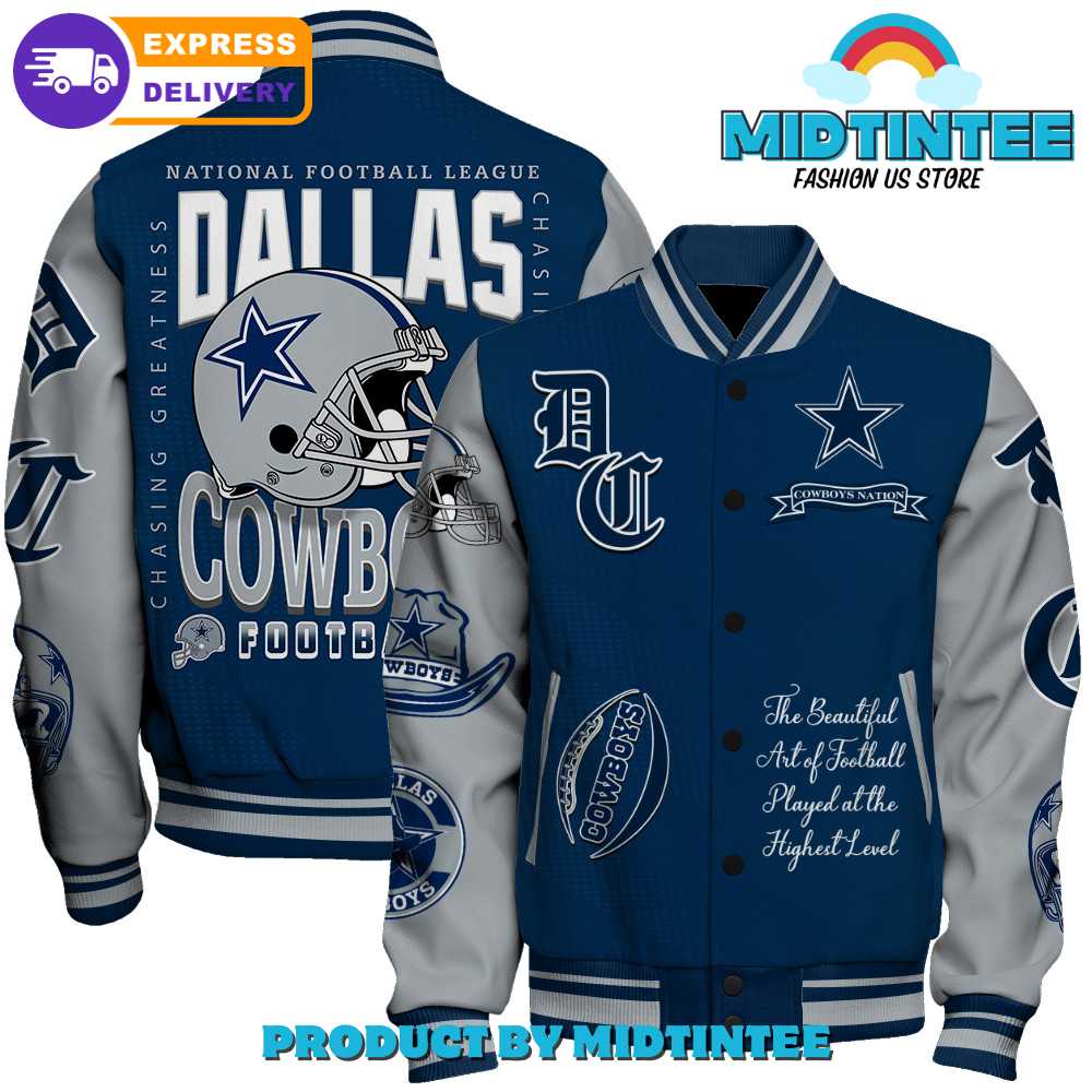 Dallas Cowboys Nfl National Football Conference Varsity Jacket 30Uf092122 – Utopia Fashion