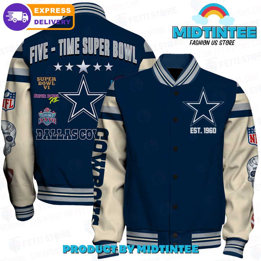 Dallas Cowboys National Football League Champions Varsity Jacket 30Uf092121 – Utopia Fashion