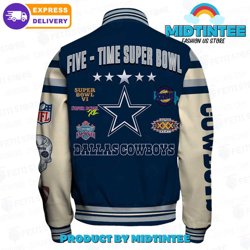 Dallas Cowboys National Football League Champions Varsity Jacket 30Uf092121 – Utopia Fashion