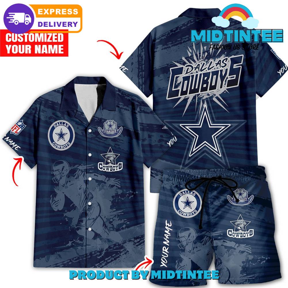 Dallas Cowboys Personalized Combo Hawaiian Shirt And Short 30Uf092770 – Utopia Fashion