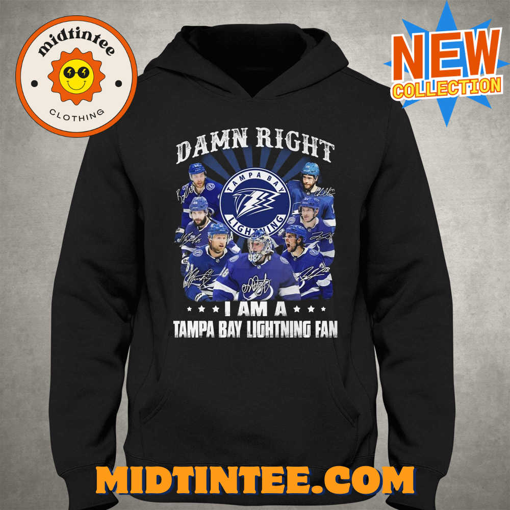 Damn Right I Am A Tampa Bay Lightning Fan Unisex T-Shirt 30Uf093728 – Utopia Fashion