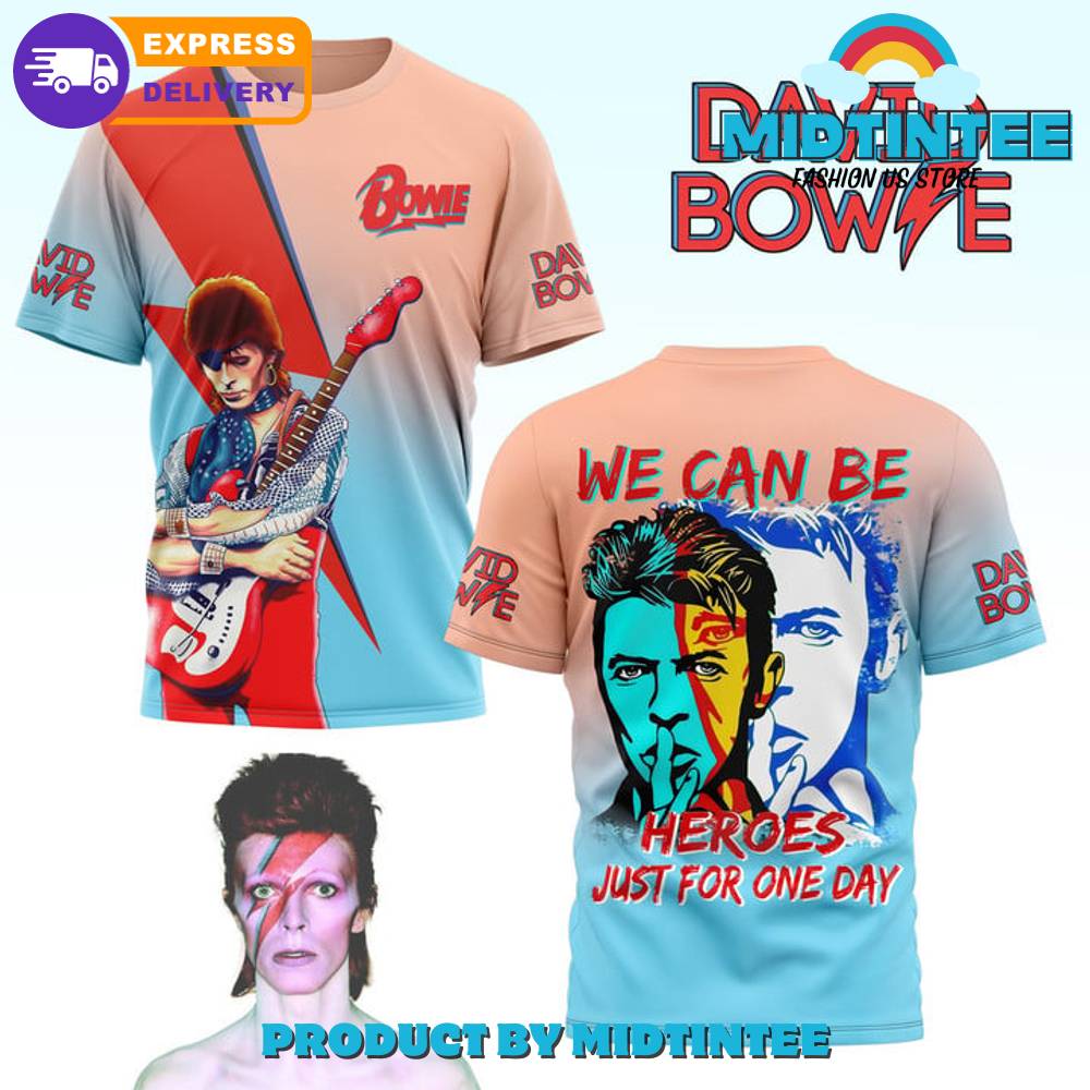 David Bowie We Can Be Heroes Shirt 30Uf094674 – Utopia Fashion