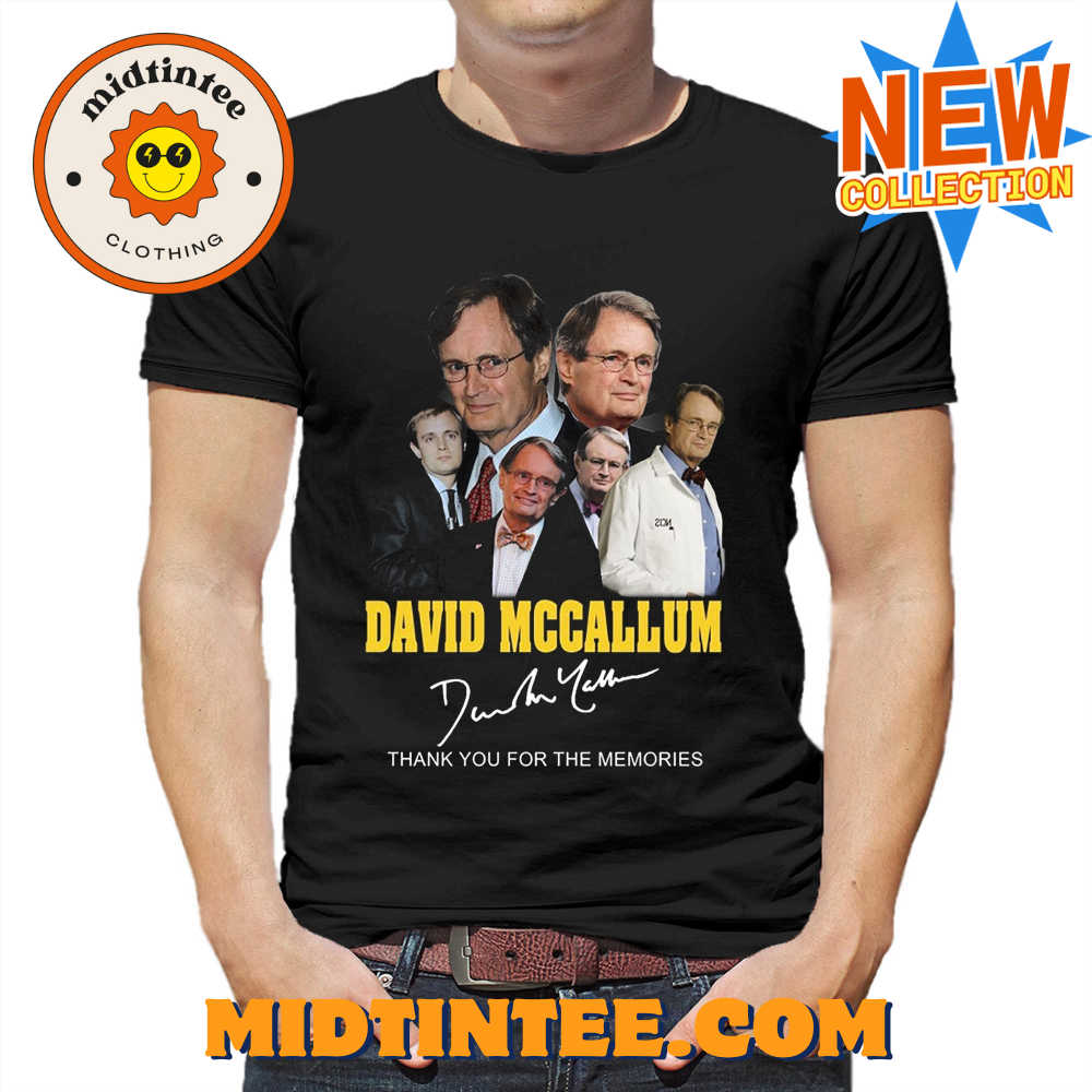 David Mccallum Signature Thank You For The Memories T-Shirt 30Uf093744 – Utopia Fashion