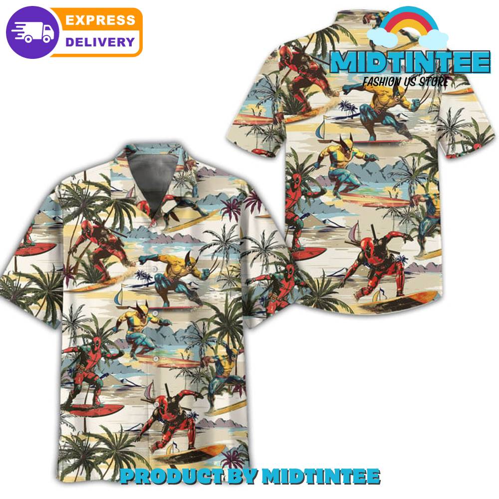 Deadpool And Wolverine Hawaiian Shirt 30Uf092773 – Utopia Fashion