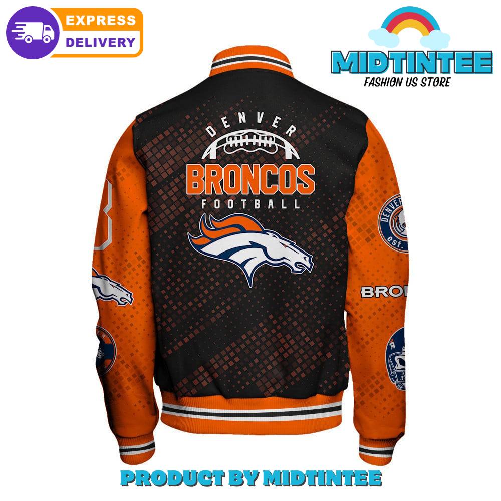 Denver Broncos Nfl Pattern Baseball Jacket 30Uf092141 – Utopia Fashion