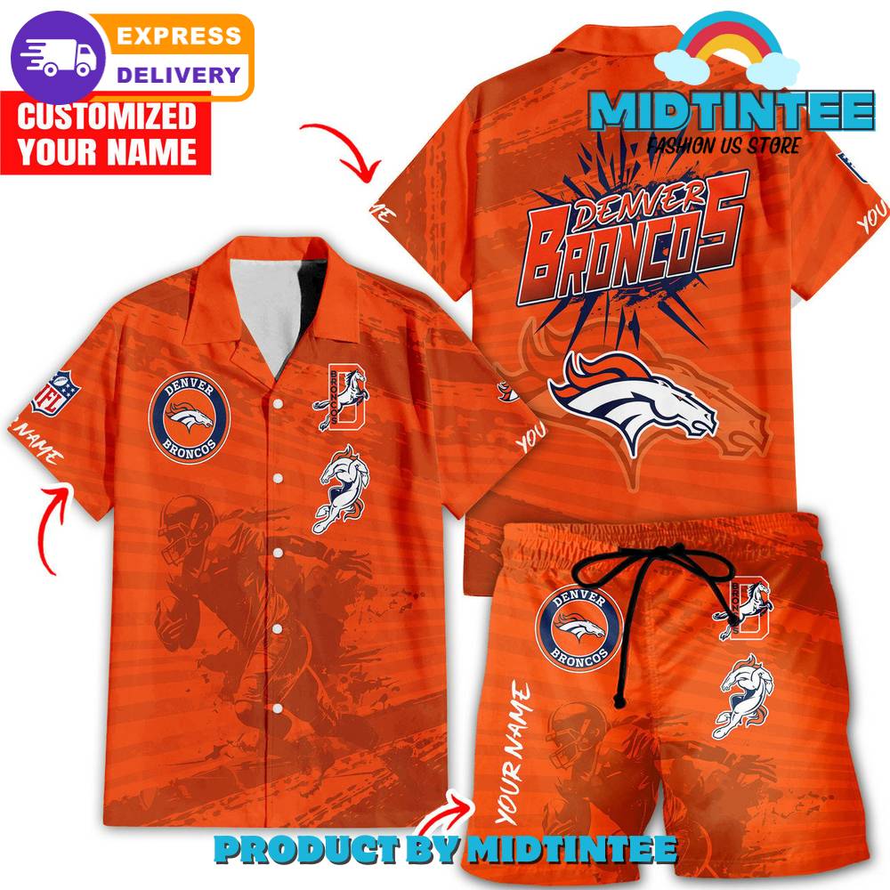 Denver Broncos Personalized Combo Hawaiian Shirt And Short 30Uf092776 – Utopia Fashion