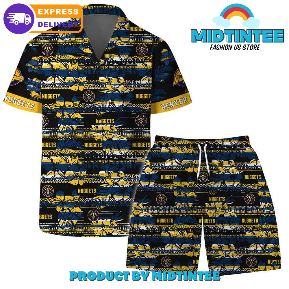 Denver Nuggets Team Pattern Vintage Combo Hawaiian Set 30Uf092783 – Utopia Fashion