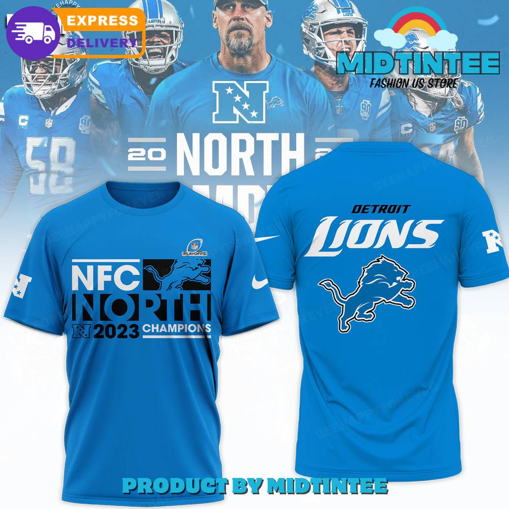 Detroit Lions Nfc North Division Champions Shirt 30Uf094689 – Utopia Fashion