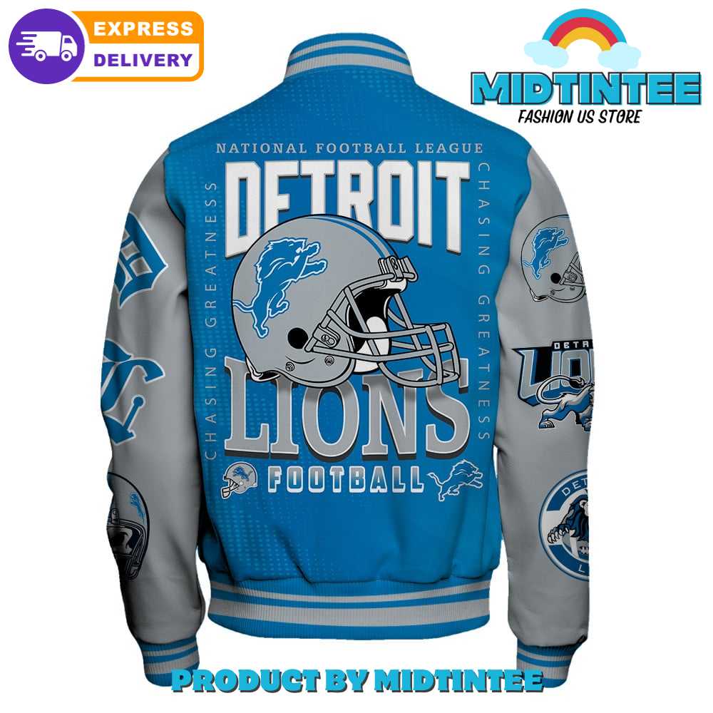 Detroit Lions Nfl National Football Conference Varsity Jacket 30Uf092158 – Utopia Fashion