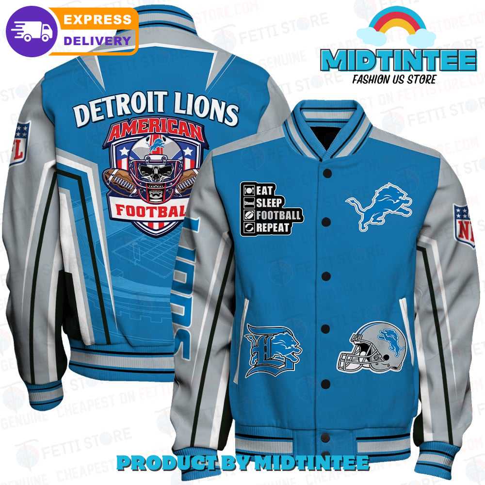 Detroit Lions National Football League Baseball Jacket 30Uf092154 – Utopia Fashion