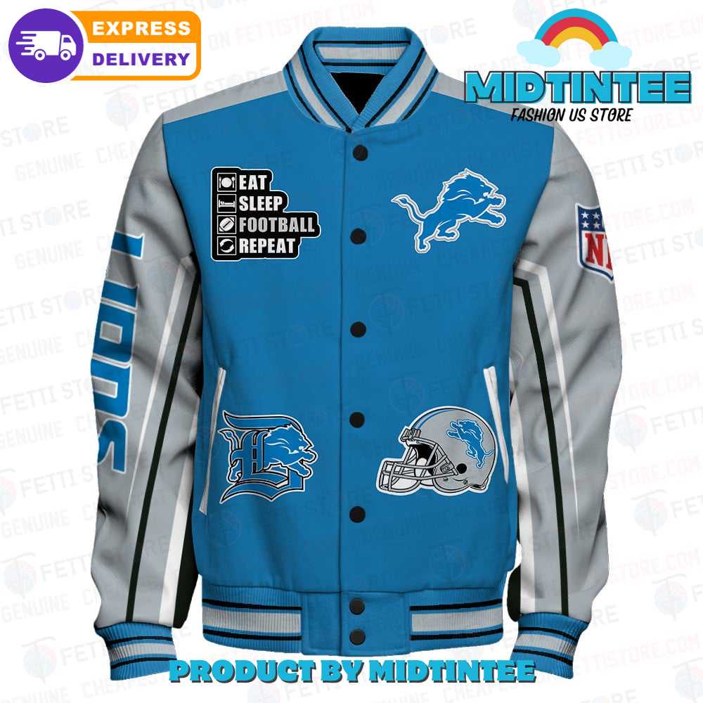 Detroit Lions National Football League Baseball Jacket 30Uf092154 – Utopia Fashion