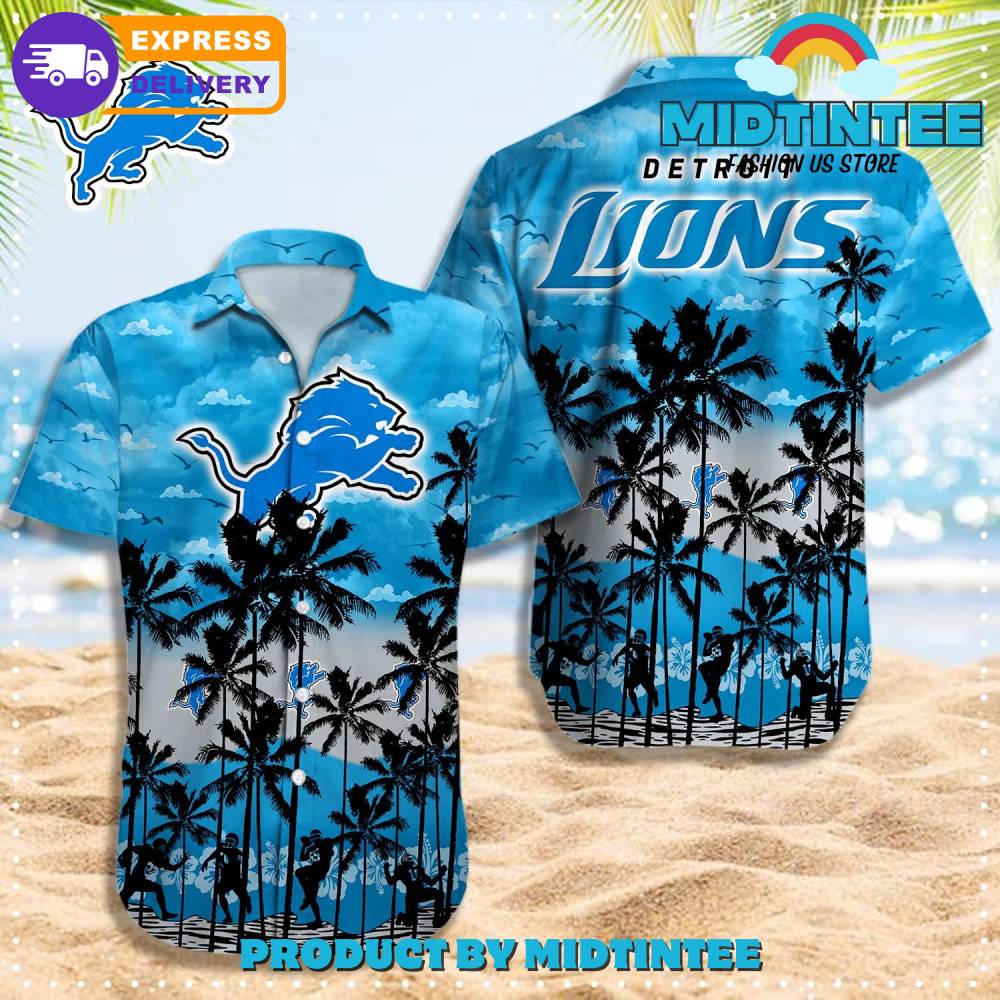 Detroit Lions Palm Tree Hawaiian Shirt 30Uf092785 – Utopia Fashion