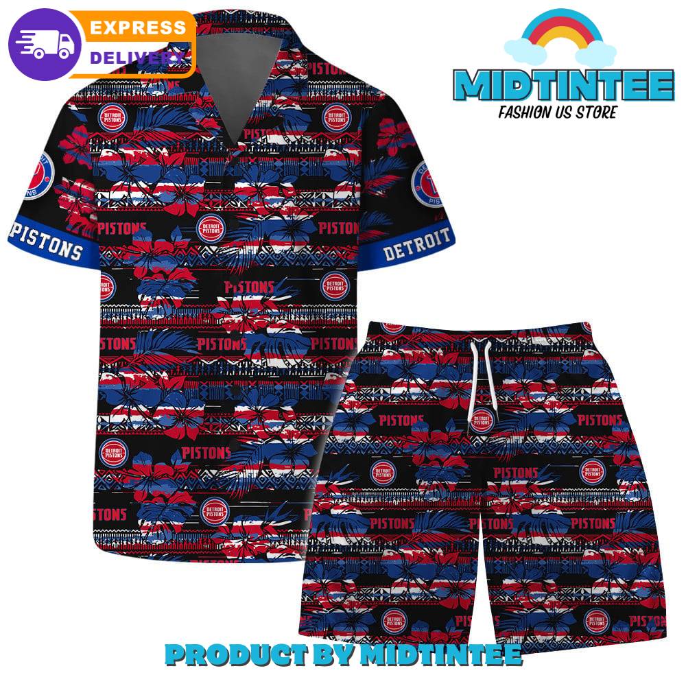 Detroit Pistons Team Pattern Vintage Combo Hawaiian Set 30Uf092791 – Utopia Fashion