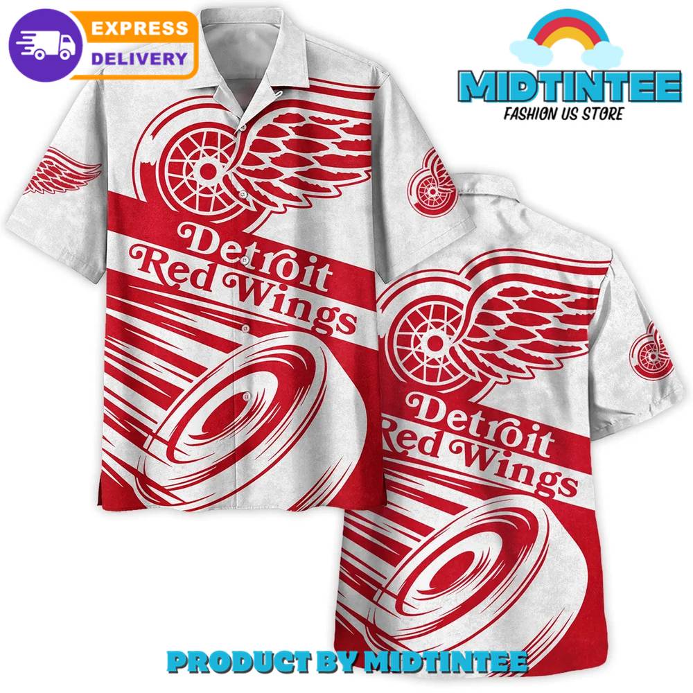 Detroit Red Wings National Hockey League Hawaiian Shirt 30Uf092792 – Utopia Fashion