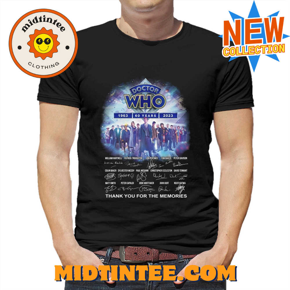 Doctor Who Years – Signature Thank You For The Memories T-Shirt 30Uf093779 – Utopia Fashion