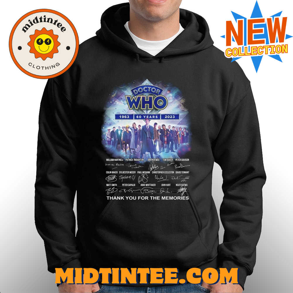 Doctor Who Years – Signature Thank You For The Memories T-Shirt 30Uf093779 – Utopia Fashion