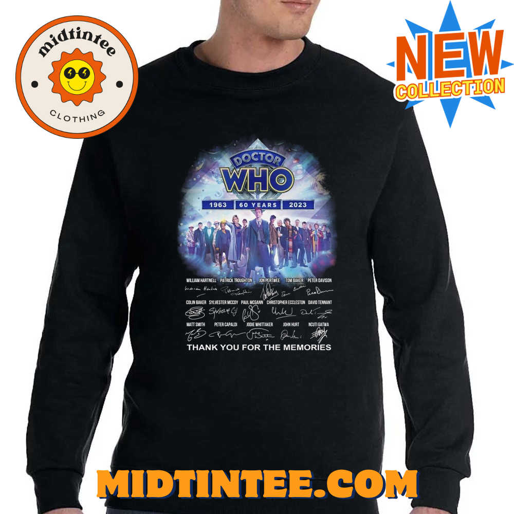 Doctor Who Years – Signature Thank You For The Memories T-Shirt 30Uf093779 – Utopia Fashion