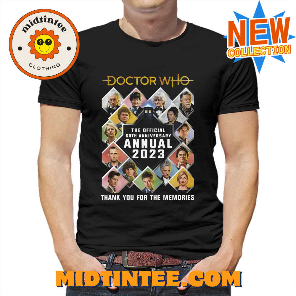 Doctor Who The Official 60Th Anniversary Annual Thank You For The Memories T-Shirt 30Uf093782 – Utopia Fashion