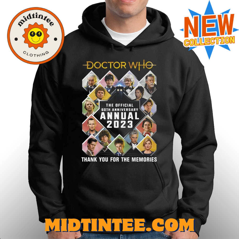 Doctor Who The Official 60Th Anniversary Annual Thank You For The Memories T-Shirt 30Uf093782 – Utopia Fashion