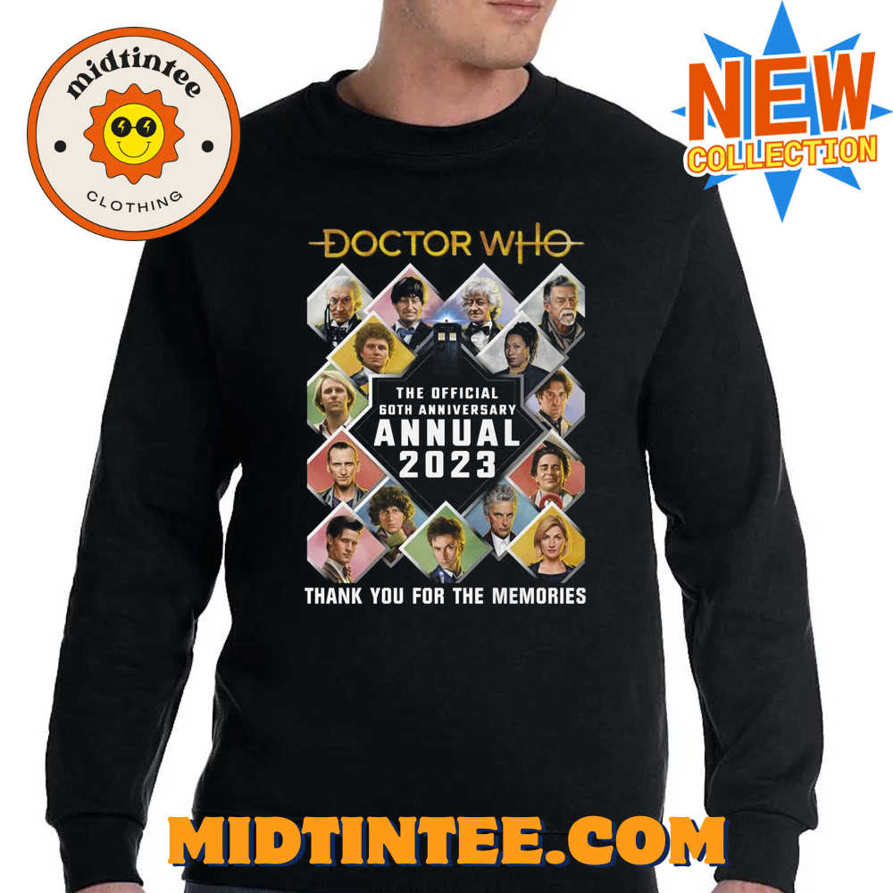 Doctor Who The Official 60Th Anniversary Annual Thank You For The Memories T-Shirt 30Uf093782 – Utopia Fashion