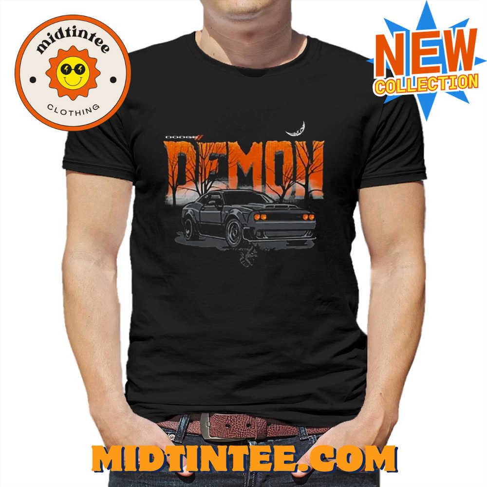 Dodge Challenger Srt Demon Halloween T-Shirt 30Uf093783 – Utopia Fashion