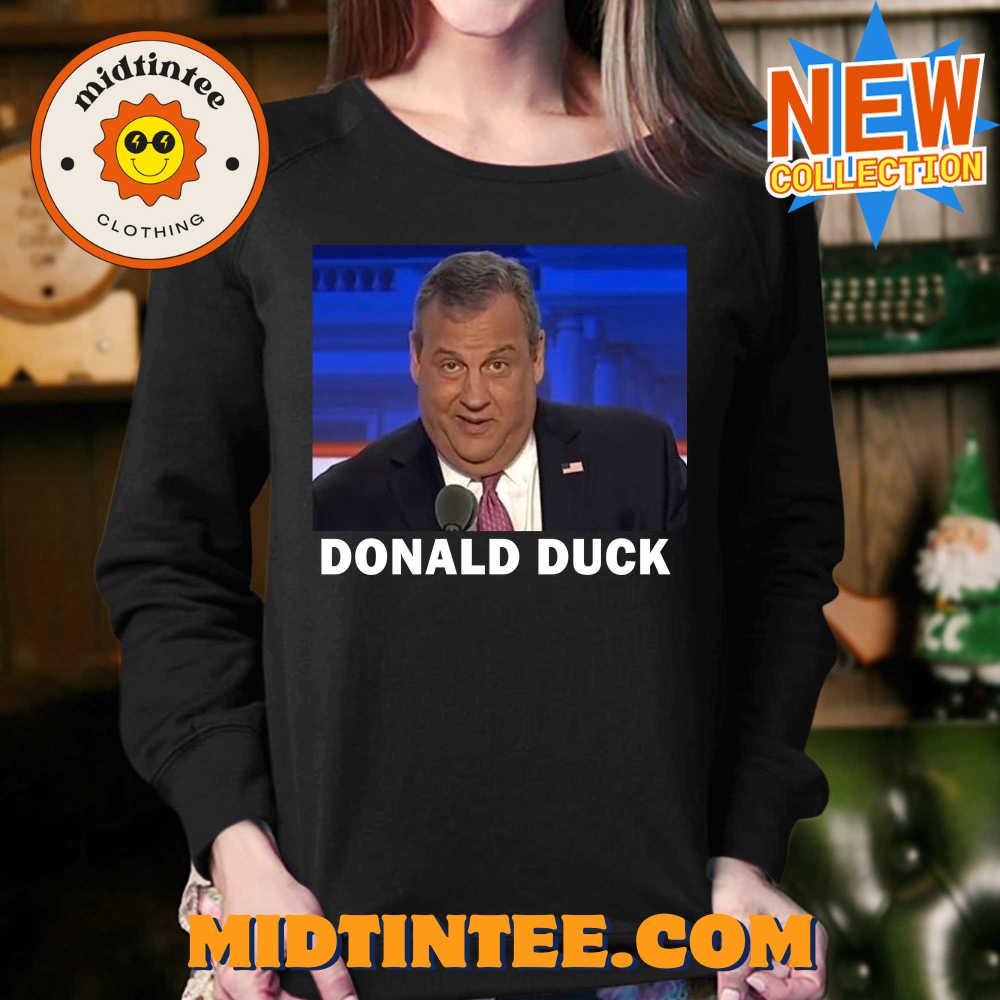 Donald Duck Chris Christie T-Shirt 30Uf093794 – Utopia Fashion