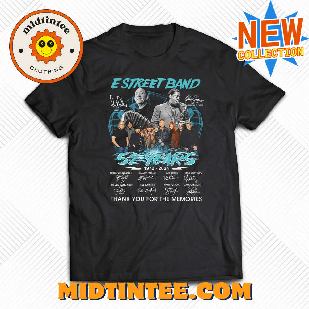 E Street Band Years – Thank You For The Memories Unisex T-Shirt 30Uf093816 – Utopia Fashion