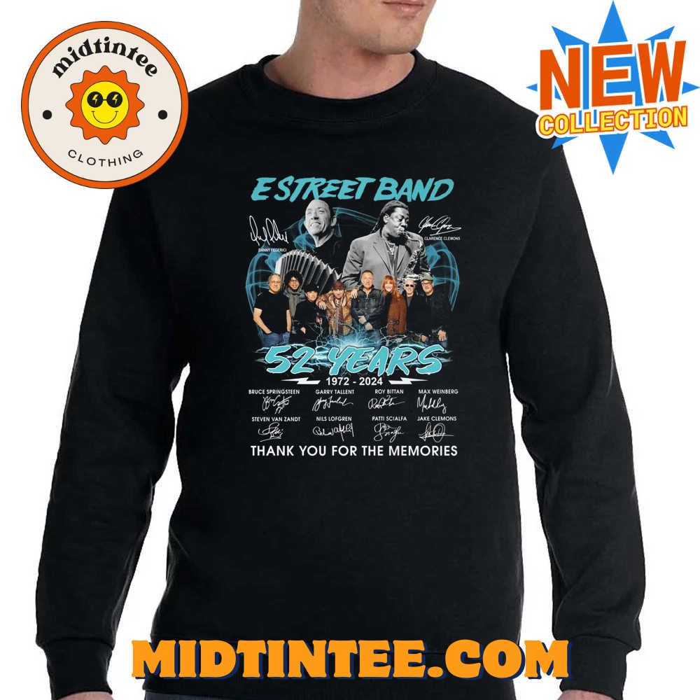 E Street Band Years – Thank You For The Memories Unisex T-Shirt 30Uf093816 – Utopia Fashion