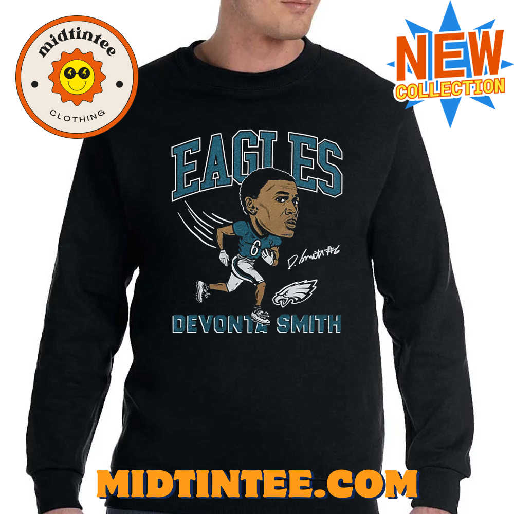 Eagles Devonta Smith Signature Shirt 30Uf093817 – Utopia Fashion