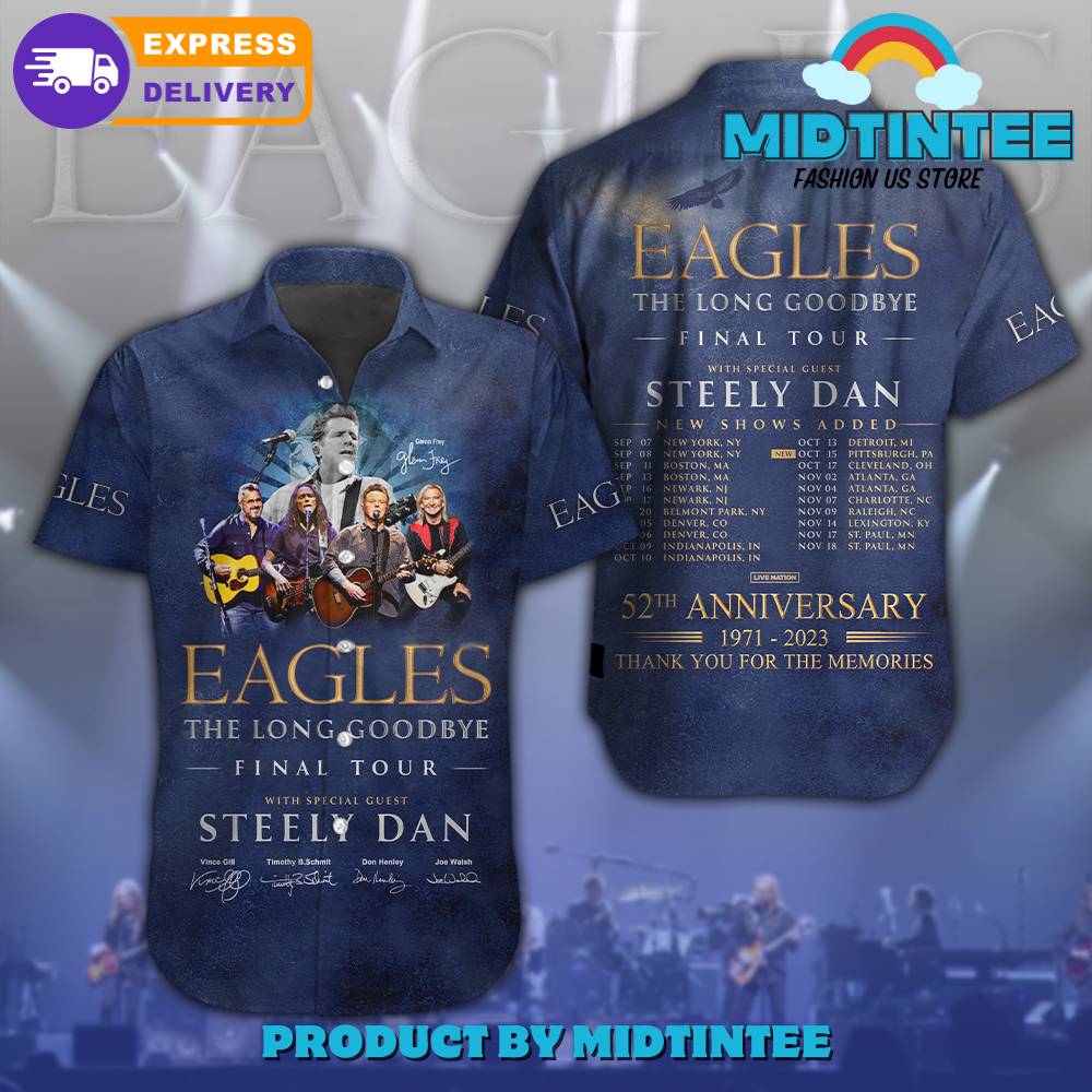 Eagles The Long Goodbye Final Tour Hawaiian Shirt 30Uf092797 – Utopia Fashion