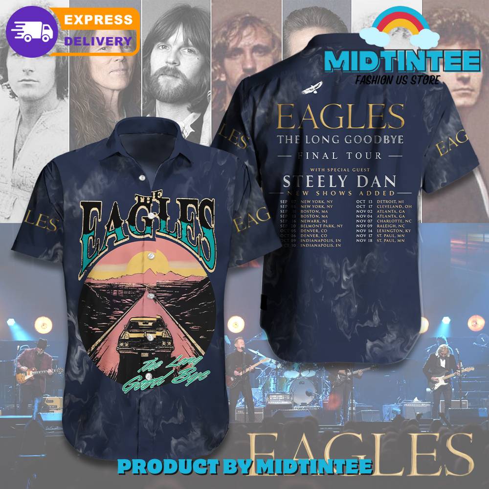 Eagles The Long Goodbye Final Tour Steely Dan Hawaiian Shirt 30Uf092798 – Utopia Fashion