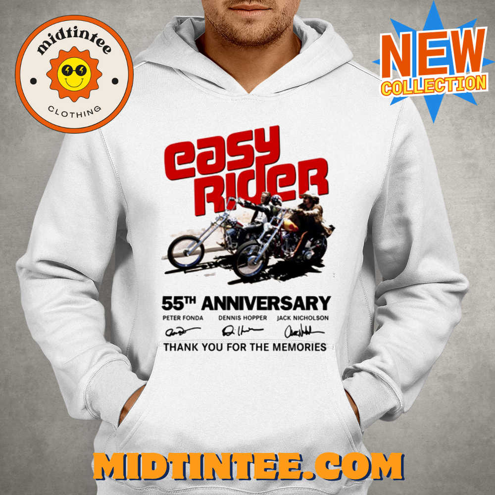 Easy Rider 55Th Anniversary Thank You For The Memories T-Shirt 30Uf093819 – Utopia Fashion