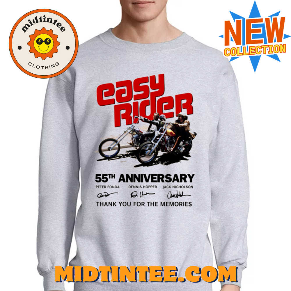 Easy Rider 55Th Anniversary Thank You For The Memories T-Shirt 30Uf093819 – Utopia Fashion