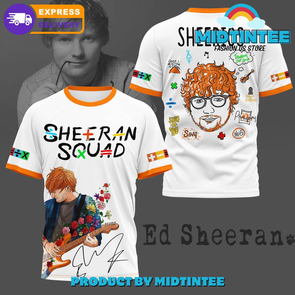 Ed Sheeran Squad Sheerios Shirt 30Uf094712 – Utopia Fashion