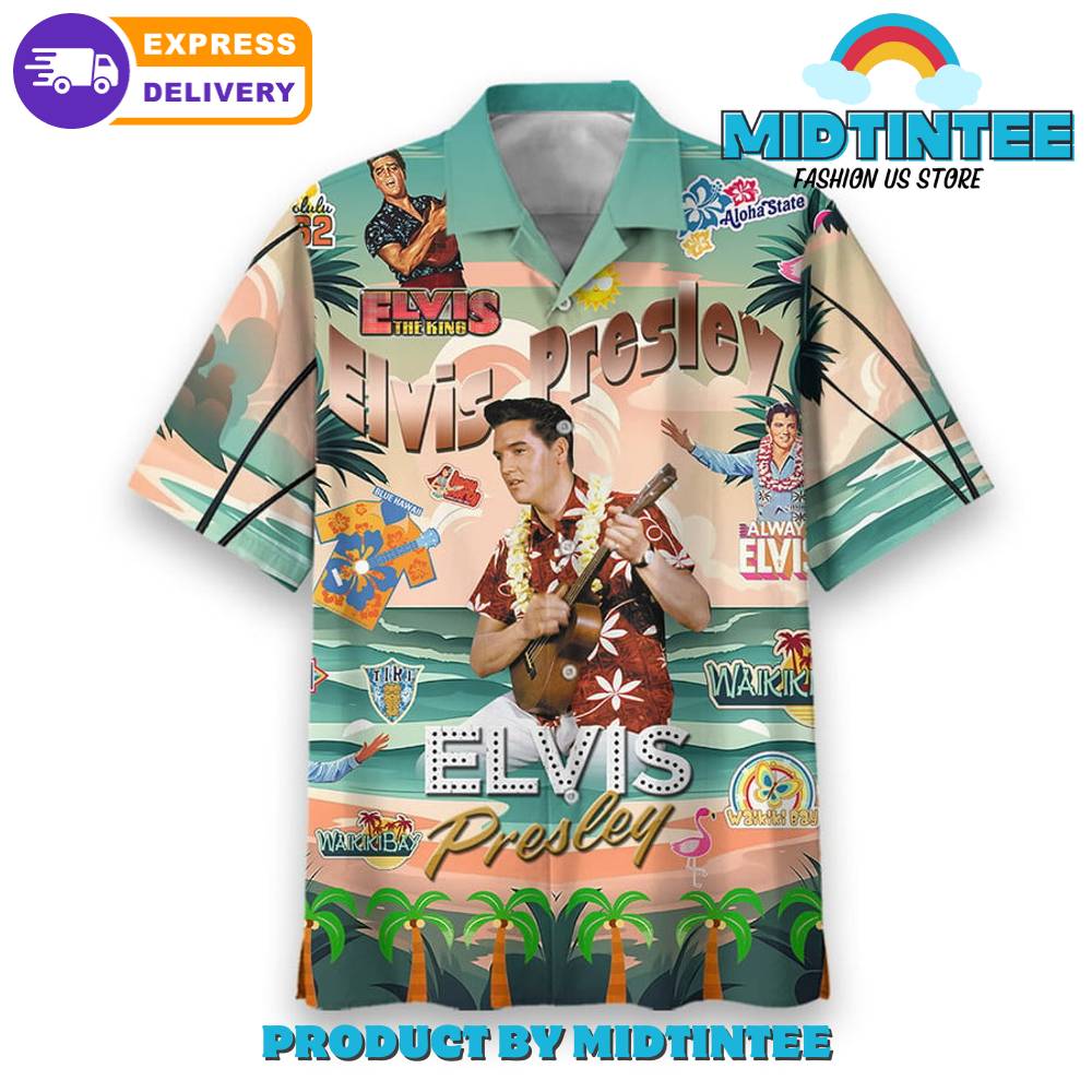 Elvis Presley Aloha State Hawaiian Shirt 30Uf092801 – Utopia Fashion