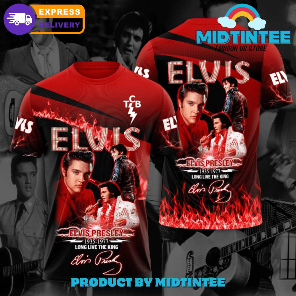 Elvis Presley Long Live The King Shirt 30Uf094718 – Utopia Fashion