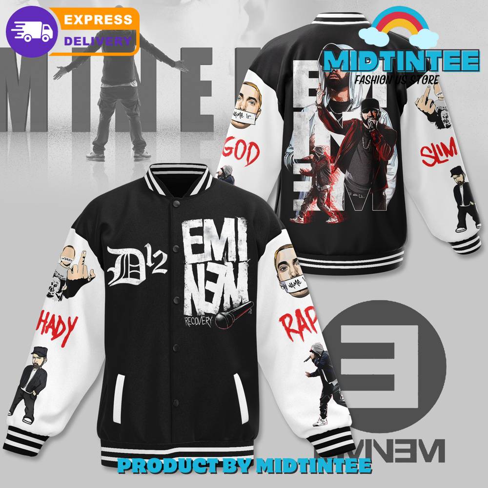 Eminem Rap God Baseball Jacket 30Uf092172 – Utopia Fashion