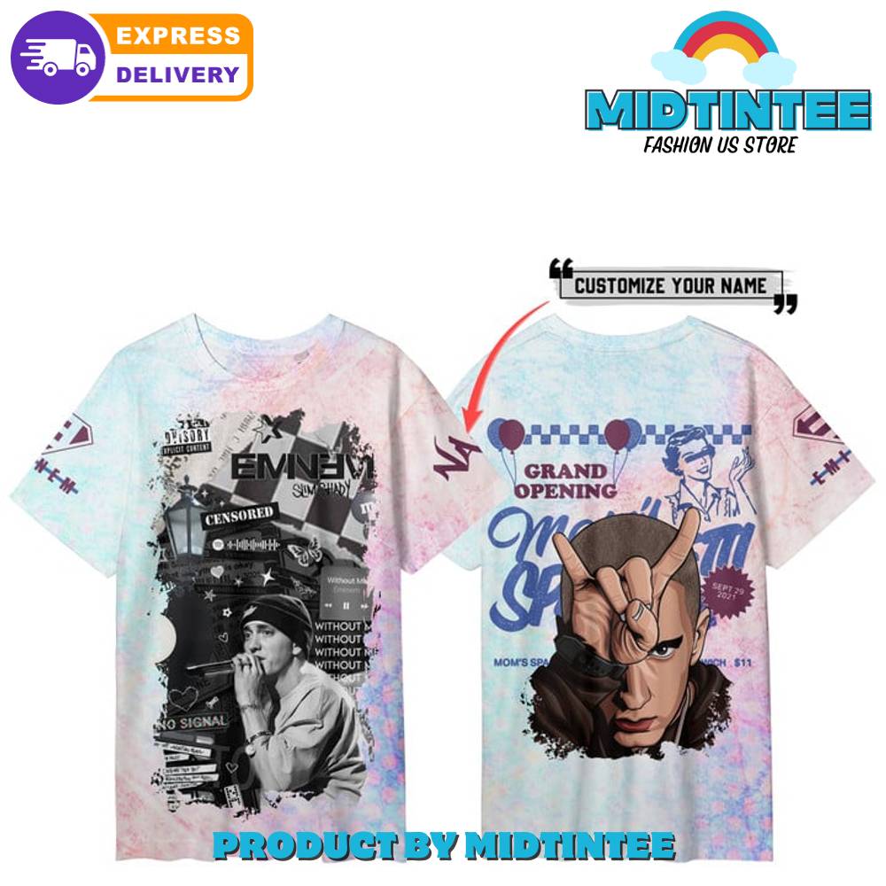 Eminem Slim Shady Grand Opening Customized Pastel Shirt 30Uf094725 – Utopia Fashion